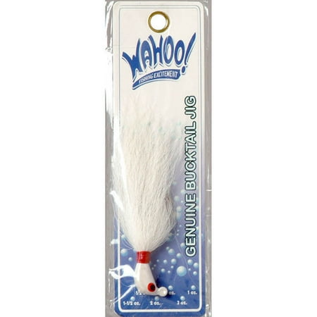 - Wahoo Fishing Striper Bucktail Jig 1/2oz.