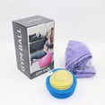 thumbnail image 1 of Pelota de yoga inflable gruesa a prueba de explosiones, pelota de yoga con forma de maní, cápsula, pelota de fitness para masajes de yoga, tapete de equilibrio, 1 of 5