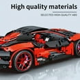 thumbnail image 6 of MACTANO Car Building Block Set Speed Champions Super Sports Car Building Kit Toy Gift for Kid Red, 6 of 7