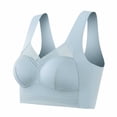 thumbnail image 3 of Vibrex Women Wirefree Bras for Women Full Coverage No Underwire Everyday Bras Comfortable Wireless Padded Bras, 3 of 6
