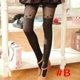 thumbnail image 2 of Kaondbfi Tights for Women Non-slip Thigh High Over Knee Fake High Cylinder Stitching Silk Stocking, 2 of 9