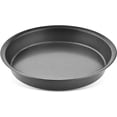 thumbnail image 1 of Chicago Deep Dish Pizza Pan Professional Non-Stick Round Pizza Tray for Home Kitchen Pizza Bakeware (9Inch, black)., 1 of 7