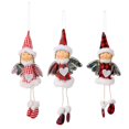 thumbnail image 1 of Juego de 3 adornos navideños para muñecas, colgante de ángel alado, decoraciones colgantes de regalo, 1 of 5