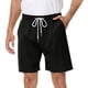 thumbnail image 1 of pstuiky Pantalones cortos deportivos, Pantalones cortos de verano para hombre, informales y cómodos, con bolsillo y cintura elástica y cordón ajustable. Pantalones cortos de baloncesto, 1 of 6