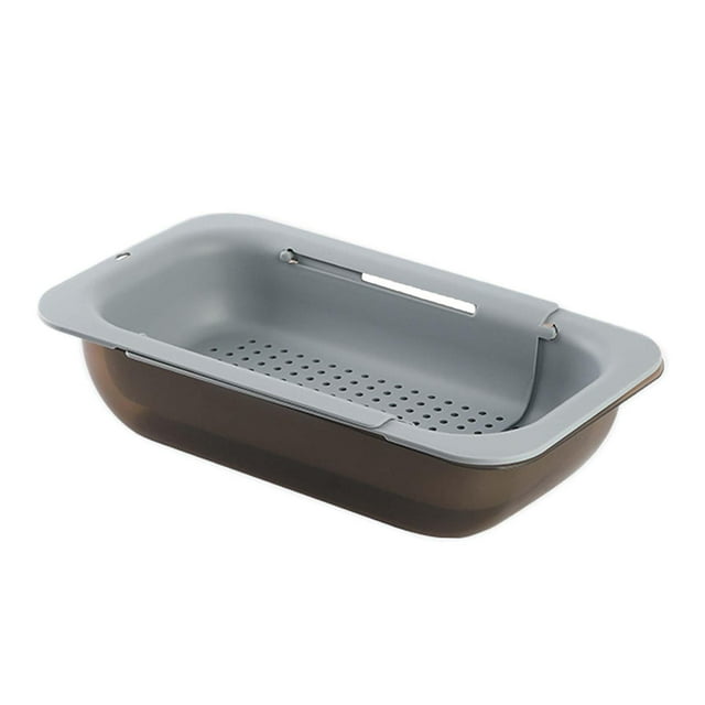Colador para fregadero, soporte para esponja para usar en el fregadero de la cocina C