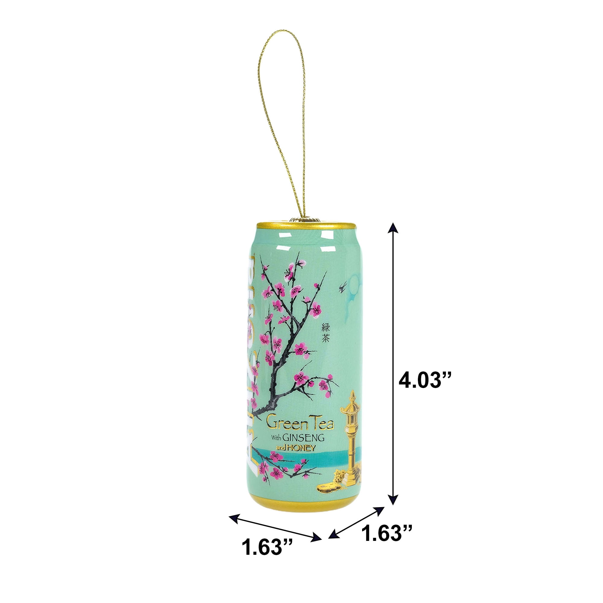 Arizona Green Tea Can Christmas Tree Ornament