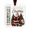 thumbnail image 2 of Acrylic Flat Xmas Ornament, Christmas Decorations Indoor Outdoor Holiday Home Decor Accents, Cash Gift Hanging for Tree, Holiday, Home, Party Xmas Festive Decor, 2 of 8