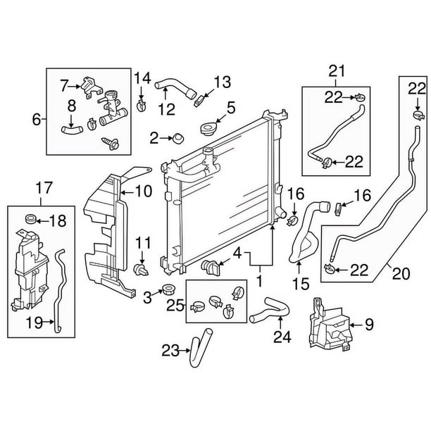 New Genuine Nissan Cap-Reservoir Tank 217121HS3A / 21712-1HS3A OEM