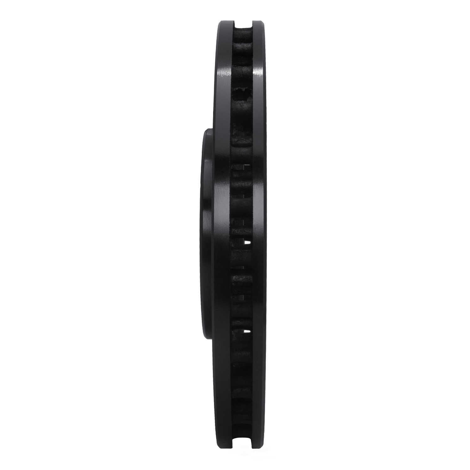 Dynamic Friction Company 633-72035L DFC Brake Rotor - Drilled And Slotted - Black