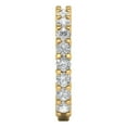 thumbnail image 3 of 1.26 ctw Wedding Band for Women - 14K Yellow Gold Simulated Diamond Stackable Eternity Ring, 3 of 7