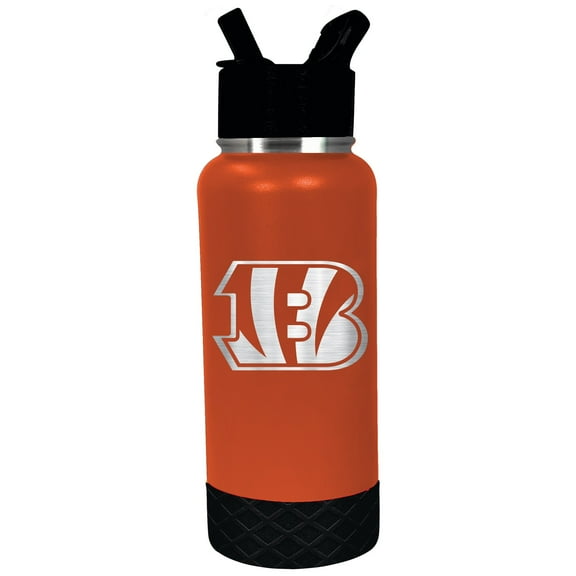Cincinnati Bengals 32oz. Logo Thirst Hydration Water Bottle