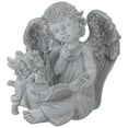 thumbnail image 1 of Northlight 8.25" Reading Angels with Book Outdoor Garden Statue, 1 of 5