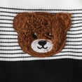 thumbnail image 5 of Akiihool Toddler Boy Summer Clothes Toddler Boy Clothes Baby Boys Summer Outfits Patchwork Short Sleeve T-Shirt Shorts Set Summer Clothes Set 12M-5T(Black,6-9 Months), 5 of 8