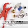 thumbnail image 3 of MasteelfCA 2pcs Ball Valves 1/4 Inch Shut Off Switch Stainless Steel Tubing Fitting Coupler, 3 of 8