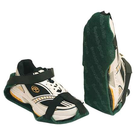 Tracmates Size 10 to 13 Anti-Slip Footwear, Men's, Green/Black, TRAC88702L