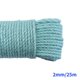 thumbnail image 1 of Bewildely Herramienta para hacer rollos de cuerda de cáñamo de Color, cuerda de algodón 100 , hilo colorido, cordón de macramé, hilo hecho Decoración del hogar lago azul 2 mm x 25 m, 1 of 5