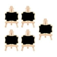 thumbnail image 2 of Abbracc 5 Pcs Tableau Noir avec Chevalet Support Étiquette de Message de Mariage Mini Vague, 2 of 9