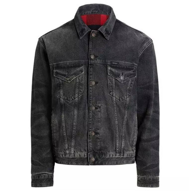 Polo Ralph Lauren Men's Multi Reversible Denim-Flannel