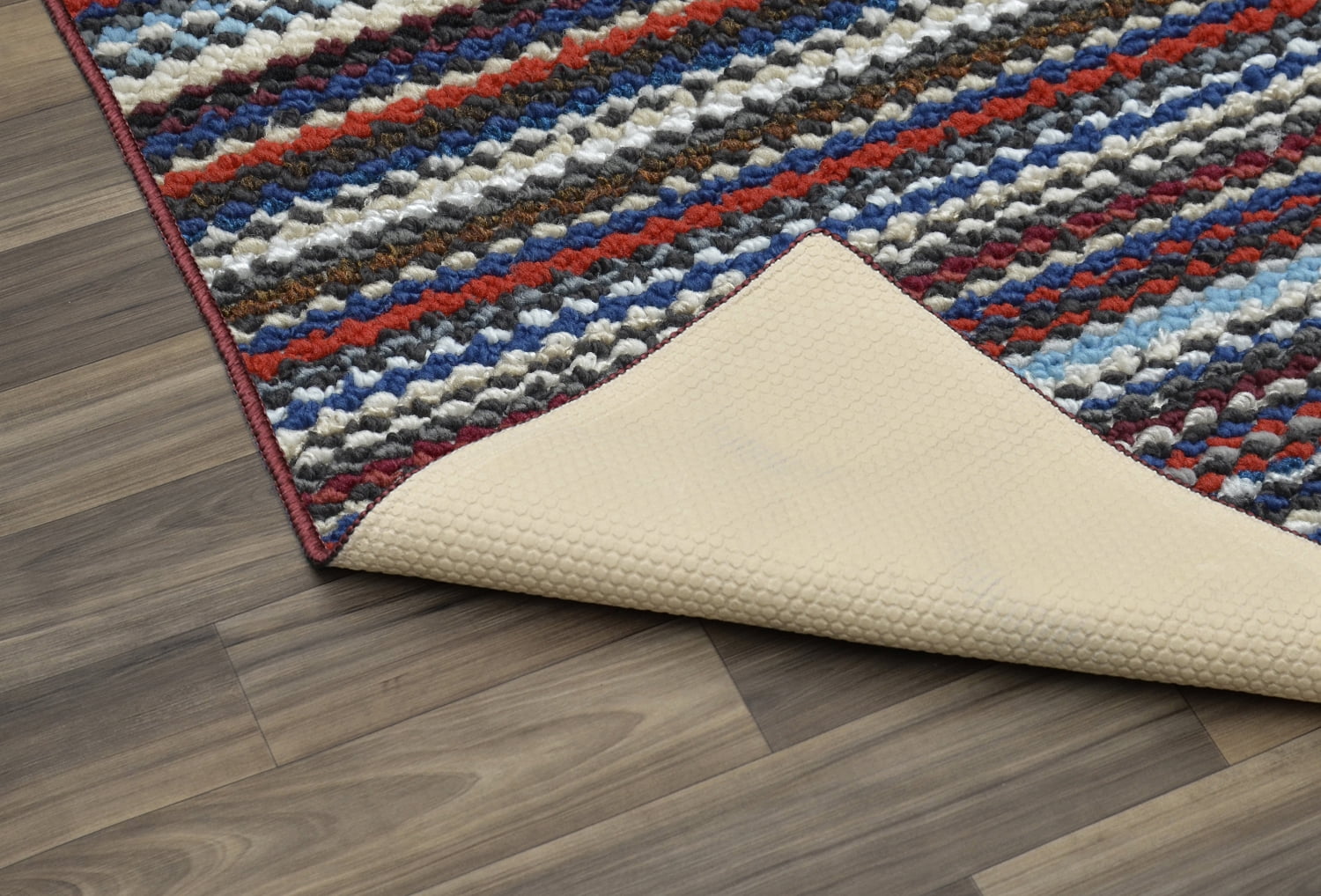 Garland Rugs Carnival Stripe Assorted Multi Color Indoor Runner Rug, 2 ft x 5 ft
