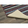 thumbnail image 5 of Garland Rug Carnival Stripe Assorted Multi Color Indoor Runner Rug, 3' x 8', 5 of 7