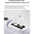 thumbnail image 4 of Mini Ice Maker Countertop, Portable Compact Ice Machine, 8 Ice Cubes in 10 Mins, Small Nugget Ice Maker with Car Adapter, Quiet Bullet Ice Maker, for Home, Kitchen, Office, Camping, 4 of 9