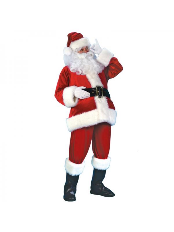 Santa Hat Father Christmas Xmas  Fancy Costume Santa Claus Eve Key Gift