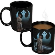 Star Wars: The Rise of Skywalker Rey Heat Reveal Coffee Mug with Lightsaber Reveal - 20 oz