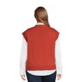 thumbnail image 3 of Terra & Sky Women's Plus Size Sweater Vest, 3 of 5