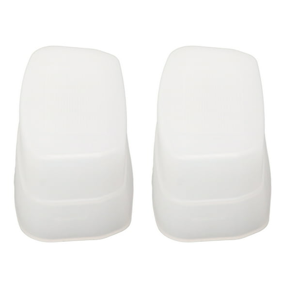 Flash Diffuser Dome Bounce, Easy To Install 2Pcs Bounce Flash Diffuser White Lightweight For Camera