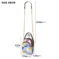 thumbnail image 2 of FORMRS Crossbody Bag for Women Quilted Travel Shoulder Cell Phone Purse with Chain Strap Handbag, Retro Simple Shapes, 2 of 7