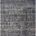 thumbnail image 1 of Ahgly Company Machine Washable Indoor Square Industrial Modern Gunmetal Gray Area Rugs, 6' Square, 1 of 7