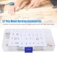 thumbnail image 5 of Htovila Wood Burning Tool,Wood Pen Tips Pen Wood DIY Tool Stencils Box mewmewcat Wood Stencils Box Pen Box Pen Wood Set Tool Stencils 57pcs Wood Pen WYAN NTBL Jabey Wood Tips Wood Tip 57pcs, 5 of 7