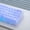 White, variant on Transparent White Jelly Keycaps, 115 MDA Profile 60 65 75 100 Percent Set for Cherry MX Mechanical Gaming Keyboards, RGB Compatible PC Clear Keycaps