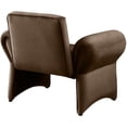 thumbnail image 5 of Meridian Furniture Fleurette Brown Velvet Accent Chair, 5 of 7