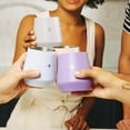thumbnail image 7 of JoyJolt Vacuum Insulated Stemless Wine Tumbler with Lid - 12 oz - Blue, 7 of 7