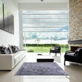 thumbnail image 7 of Ahgly Company Machine Washable Indoor Rectangle Industrial Modern Wisteria Purple Area Rugs, 3' x 5', 7 of 7