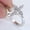 Silver, variant on Diamond Cross Ring: Copper Christian Jesus Ring for Women, Sterling Silver Inlaid Gemstones, European Style Letter/Number/Text Design