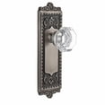 thumbnail image 2 of Grandeur 813632 Windsor Solid Brass Rose Passage Door Knob Set - Brass, 2 of 6