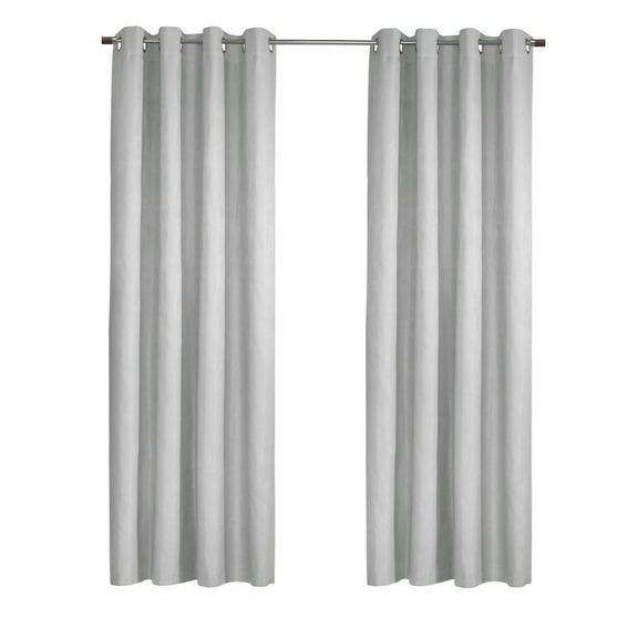 Thermaplus Margot 100% Blackout Grommet Curtain Panel 52 x 108 in White