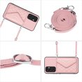 thumbnail image 2 of Allytech Galaxy A54 5G Wallet Case with Shoulder Strap, Luxury PU Leather RFID Blocking Protectve Anti-Scratch Bumper Cards Slots Magnetic Closure Phone Case Cover for Samsung Galaxy A54 5G, Pink, 2 of 9
