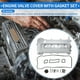 thumbnail image 3 of Tapa de válvula del motor Unique Bargains para Ford Escape 2.3L 05-08 para Ford Focus 2.0L 08-11 Tapa de balancines frontal con junta No.4S4Z-6582-CA/4S4Z-6582-C Tono plateado, 3 of 7