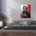 thumbnail image 4 of Epic Graffiti 'Marilyn Red Dots' by Chris Consani, Canvas Wall Art, 40"x54", 4 of 8