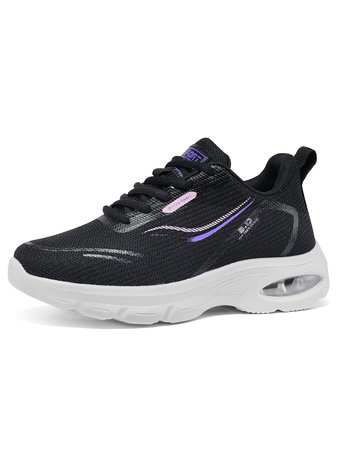 BOCCA Women’s Air Cushion Running Shoes – Shock Sneakers with Breathable Mesh, Training Shoes for Walking, Jogging & Casual Wear