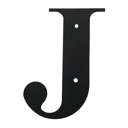 - 6 Inch Letter J Small, Perfect gift for those that love wall decoration By Village Wrought Iron