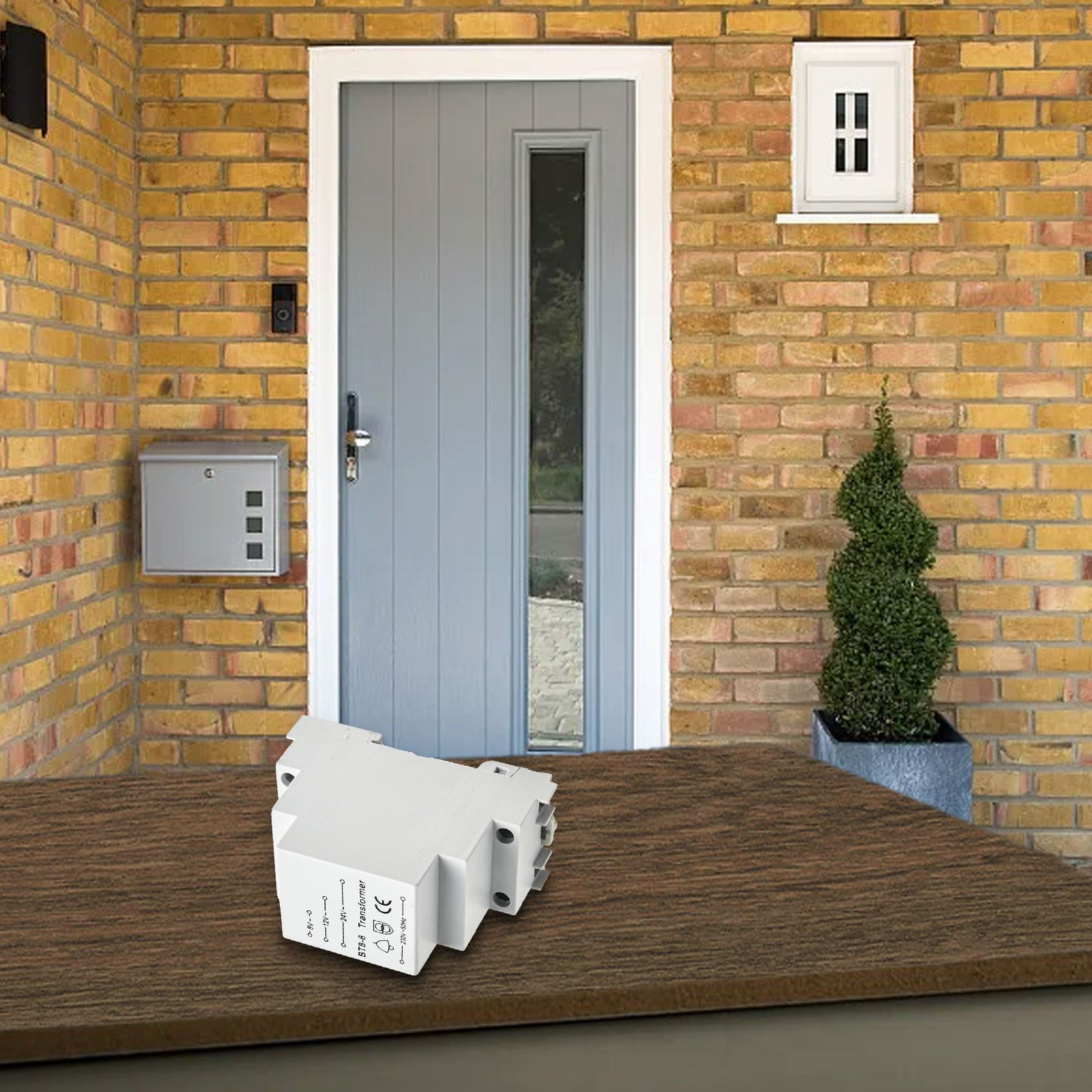 For Wired Doorbell 220-240V Input 8V 12V 24V Output Doorbell Installation Door Chime Transformer With Options Power Supply