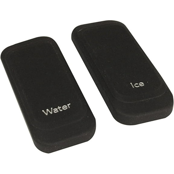 Whole Parts Refrigerator Ice & Water Dispenser Actuator Set Part# W10133603 - Replacement & Compatible with Some Jenn Air, Kitchen Aid and Whirlpool Refrigerators