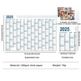 thumbnail image 2 of Calendarios de Adviento, Calendarios de Pared, Calendarios de Escritorio El Póster Anual del Planificador Incluye 365 Cajas Grandes para Diseñar Planes para Lograr Metas de Vida Calendario de Pared, 2 of 9