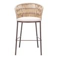thumbnail image 2 of Banco de Bar Exterior Kessa Muebles Natural 59 x 101 x 55 cm, 2 of 5