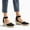 Black, variant on BONIXOOM Wedge Sandals for Women Clearance Fall Slip-On Platform Casual Fashion Shoes for Women Black Size 8