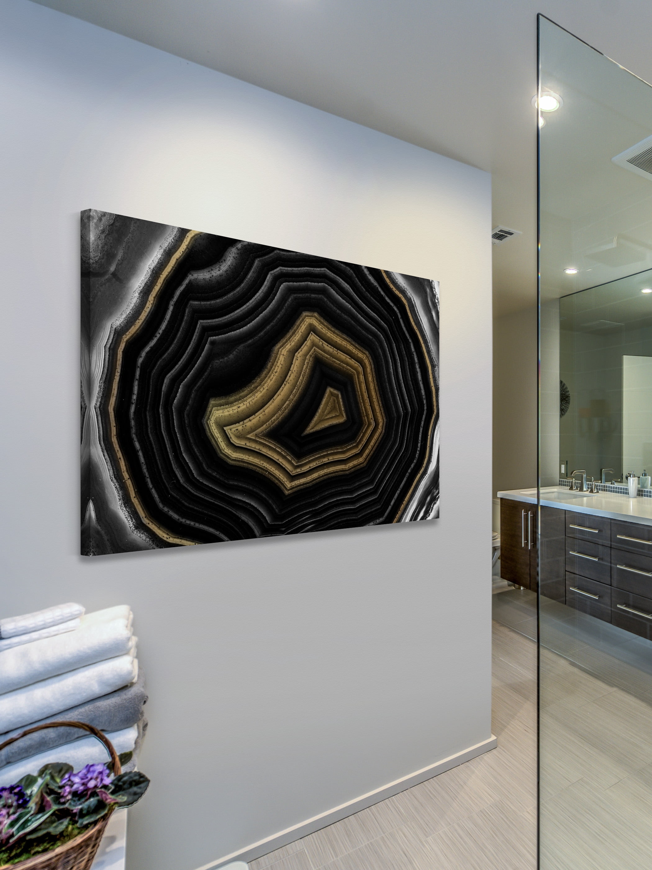 "Log Like" Painting Print on Wrapped Canvas